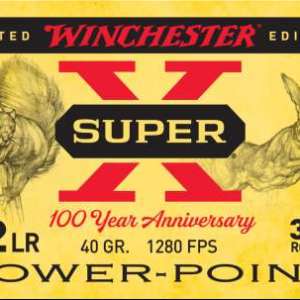 WIN SUPER-X 100 YEAR ANN PP 22LR 40GR 300/10