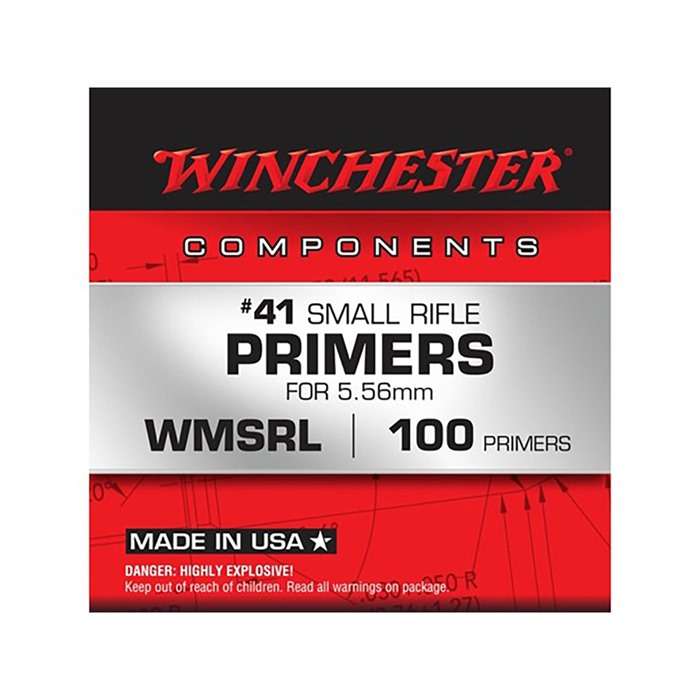 #41 Small Rifle Primer for 5.56mm 1,000/Box
