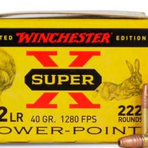 WIN SUPER-X 22LR 40GR PP-LHP 222/10