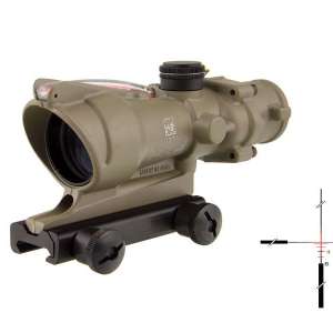 ACOG 4X32 DUAL ILL X-HAIR W/FLAT CK FDE