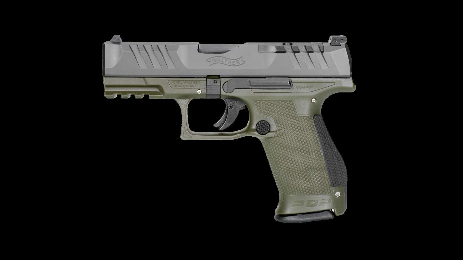 WLT PDP 9MM 4" CMPT GREEN 15RD