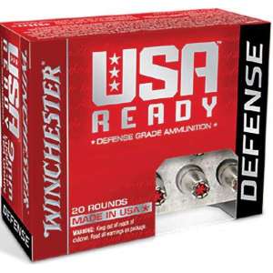 WINCHESTER USA READY AMO 10MM 170GR HEX VENT HP 20RD (10 BOX CASE)