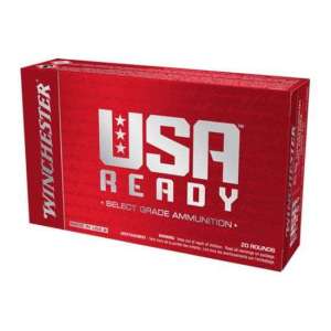 WINCHESTER USA READY AMO 6.5 CREEDMOOR 140GR FMJ OT 20RD (10 BOX CASE)