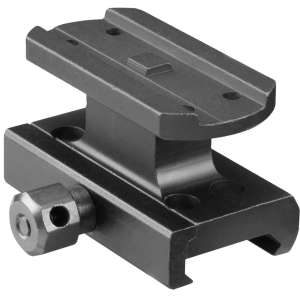 Aim Sports 1-Piece Base For AimPoint Accessory Rail Style Black Hard Coat Anodized Finish