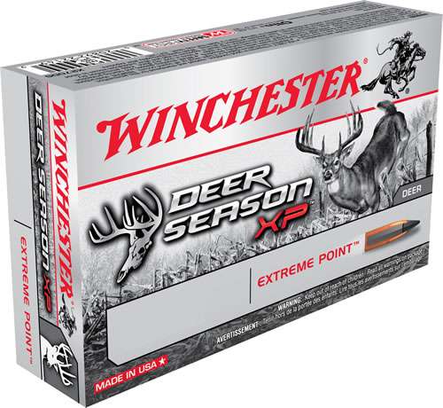 Winchester Ammo X65DS Deer Season XP  6.5 Creedmoor 125 gr Extreme Point 20 Bx/ 10 Cs