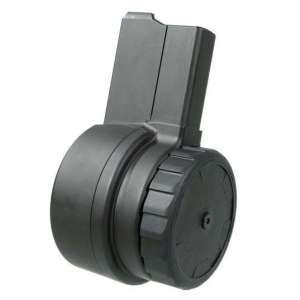 AIMSPORTS W15AB10 DRUM MAG BLK CERAKOTE 10RND