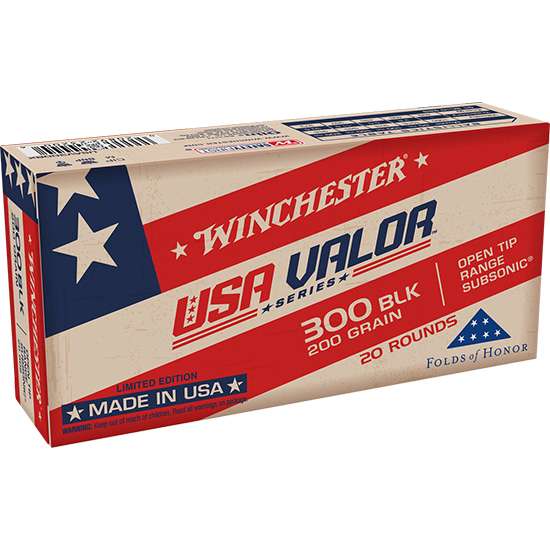 WIN USA VALOR 300BLK 200GR FMJ OT 20/10