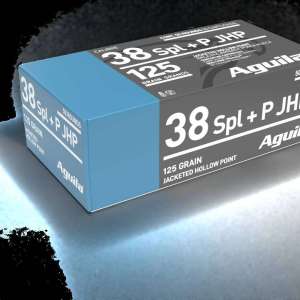 AGUILA 38 SPECIAL 125GR JHP 50RD 10BX/CS
