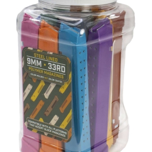 9mm 33rd Detachable Polymer Magazine for Glock 17,18,19,26 (13CT) Merchandiser