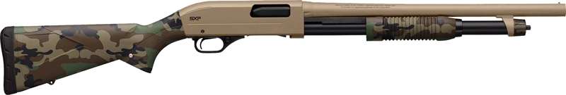 WINCHESTER SXP DEFENDER 12GA 3" 18" HYBRID/WOODLAND