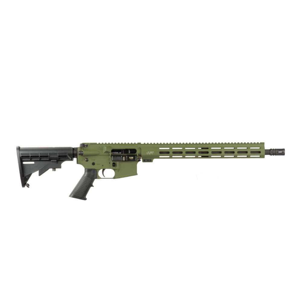 5.56 Guardian 16in 4150 barrel 15in Mlok rail APF M-4 buttstock OD GR Cerak