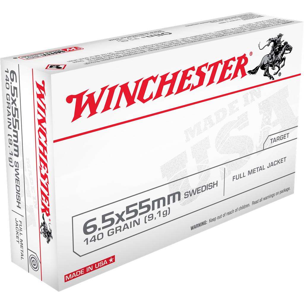 WIN USA 6.5X55 140GR FMJ 20/10