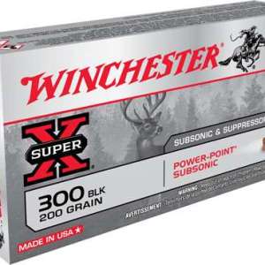 Winchester Ammo X300BLKX Super-X  300 Blackout 200 gr Power-Point (PP) 20 Bx/ 10 Cs