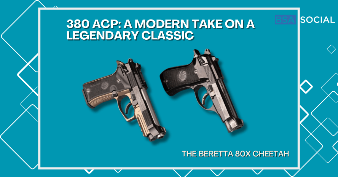 The Beretta 80X Cheetah .380 ACP