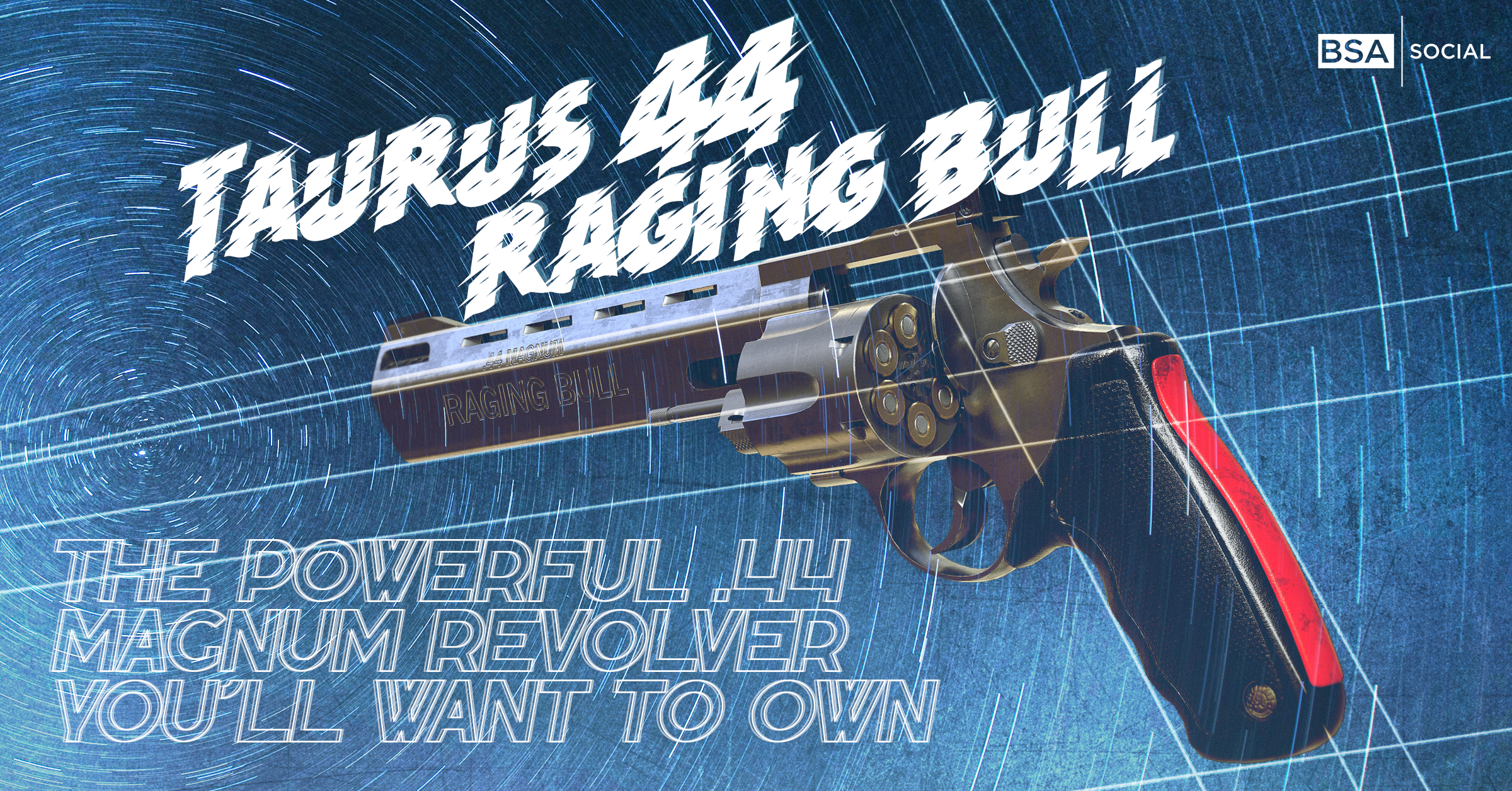 Taurus 44 Raging Bull: The Powerful .44 Magnum Revolver